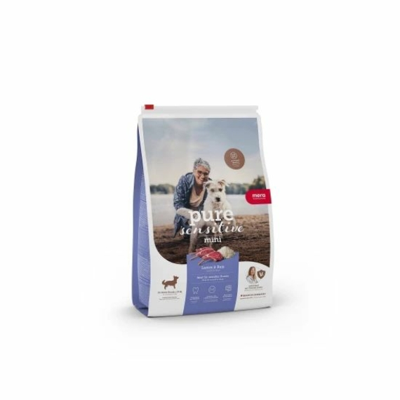 Mera Dog Pure Sensitive Mini Adult Lamb & rice kutyatáp 4kg – száraz kutyatáp
