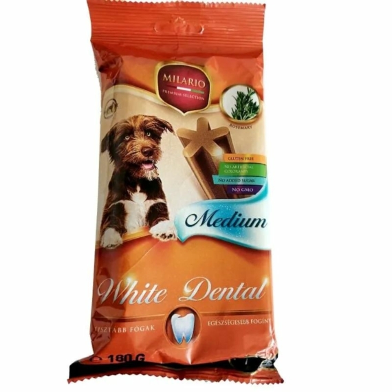 Milario Dental Stick 180g – jutalomfalat kutyáknak