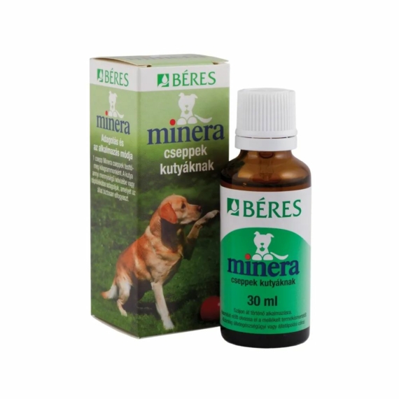 Minera csepp kutyának 30 ml – táplálékkiegészítő kutyáknak
