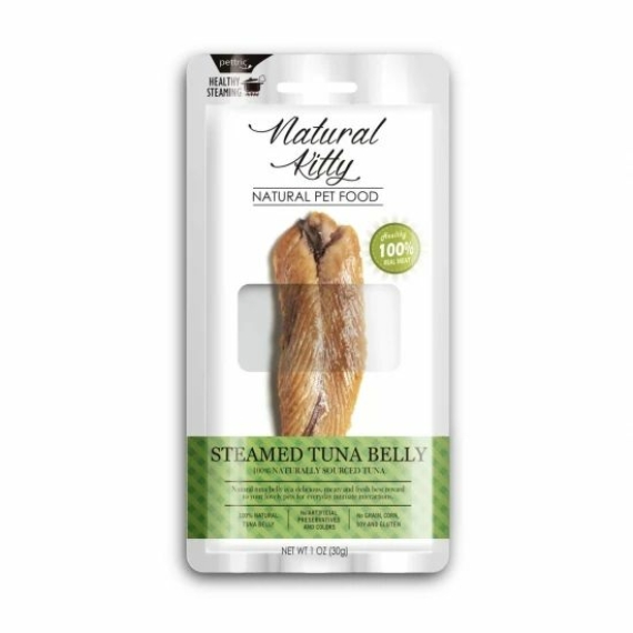 Natural Kitty Alutasak Párolt Tengeri Keszeg 30g – konzerves macskaeledel