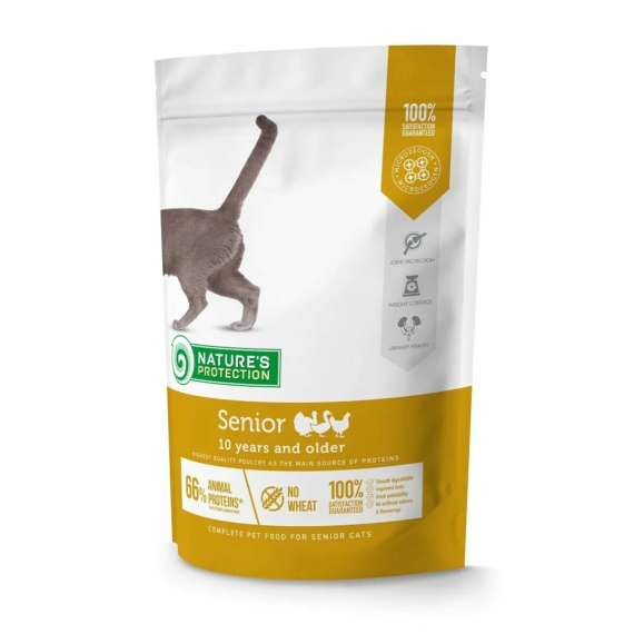 Natures Protection Cat Senior 400g – száraz macskatáp