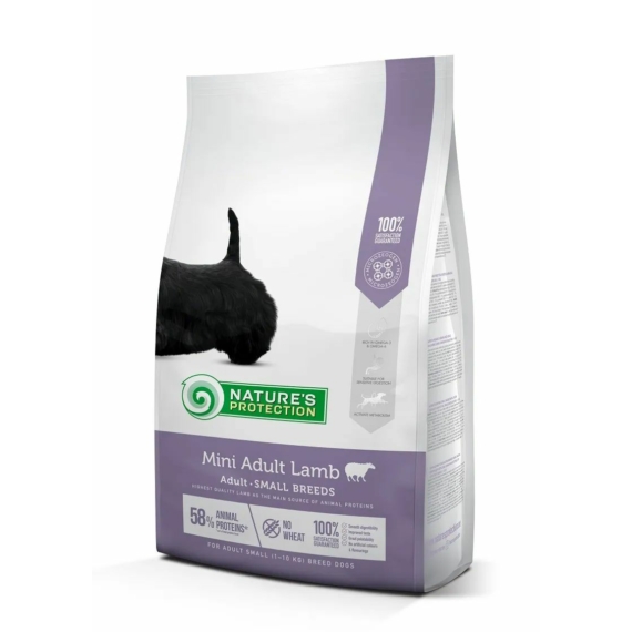 Natures Protection Dog Adult Small Lamb 7,5kg – száraz kutyatáp