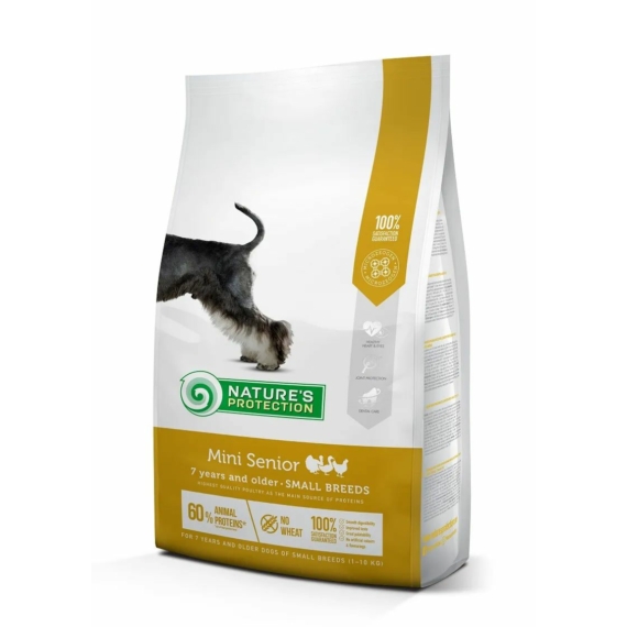 Natures Protection Dog Mini Senior 2kg – száraz kutyatáp