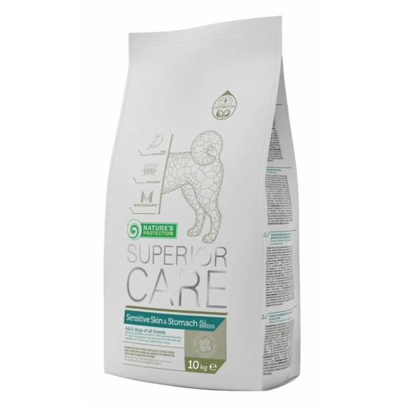 Natures Protection SC Dog Sensitive Skin&Stomach Lamb Adult All Breeds 10kg – száraz kutyatáp