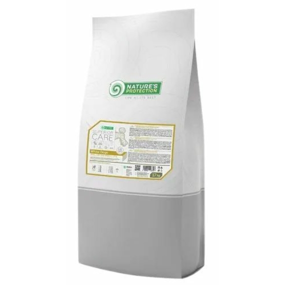 Natures Protection Superior Care White Dog Adult Small And Mini 17kg – száraz kutyatáp
