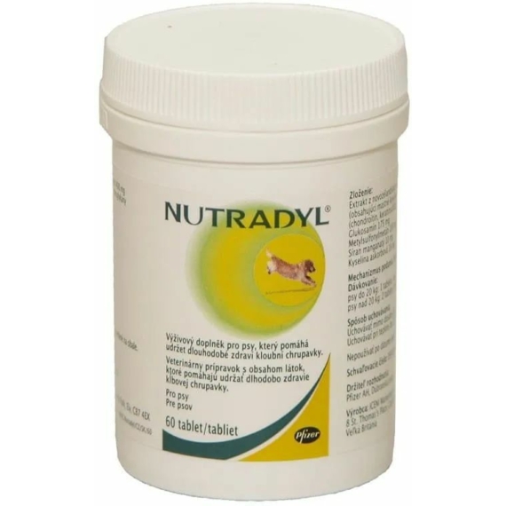 Nutradyl tabletta 60x – táplálékkiegészítő kutyáknak