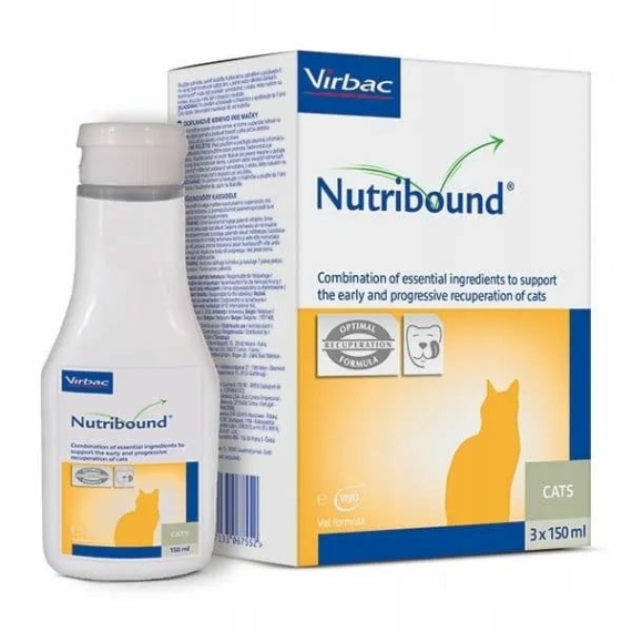 Nutribound-macska 3x150 ml – táplálékkiegészítő macskáknak