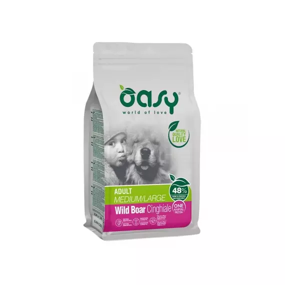Oasy Dog OAP Adult Medium/Large Wild Boar 2,5kg