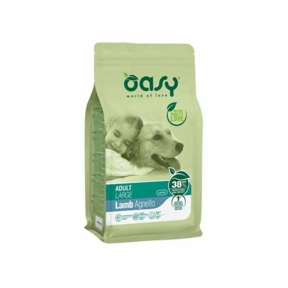 Oasy Dog Lifestage Adult Large Lamb 12kg – száraz kutyatáp