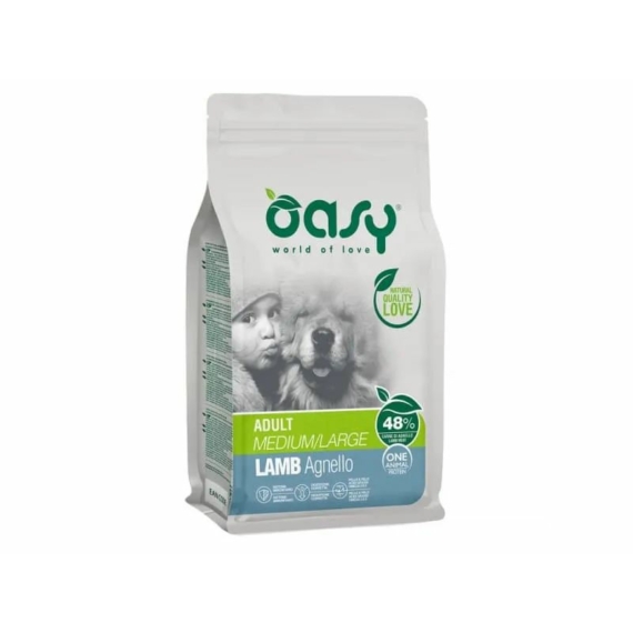 Oasy Dog OAP Adult Medium/Large Lamb 2,5kg – száraz kutyatáp