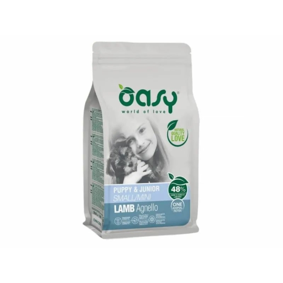 Oasy Dog OAP Puppy Small/Mini Lamb 2,5kg – száraz kutyatáp