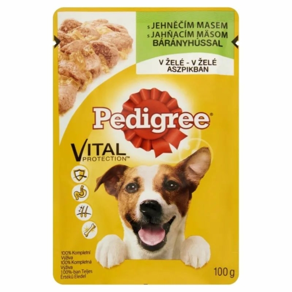 Pedigree Alutasakos Bárány 100g – konzerves kutyaeledel