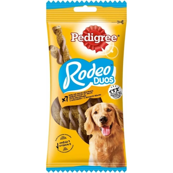 Pedigree Rodeo Duo Csirkehússal 123gr – jutalomfalat kutyáknak