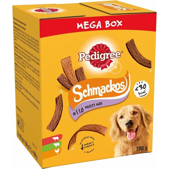 Pedigree Schmackos Multipack (30*36g) – jutalomfalat kutyáknak