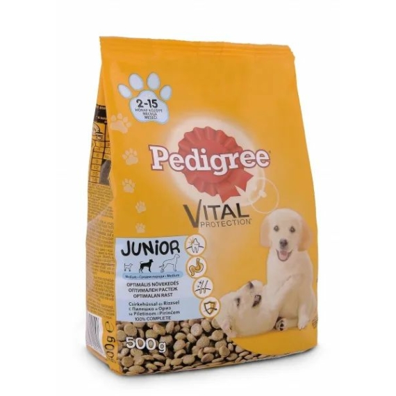 Pedigree Száraz Junior Mini Csirke 400g – száraz kutyatáp