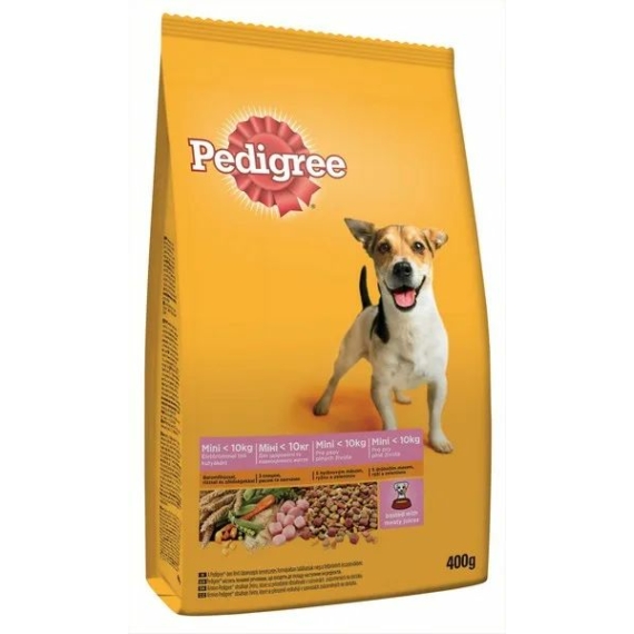 Pedigree Száraz Mini Baromfi-Zöldség 400g – száraz kutyatáp
