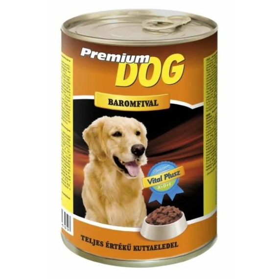 Prémium Dog Konzerv Szárnyas 1240g – konzerves kutyaeledel