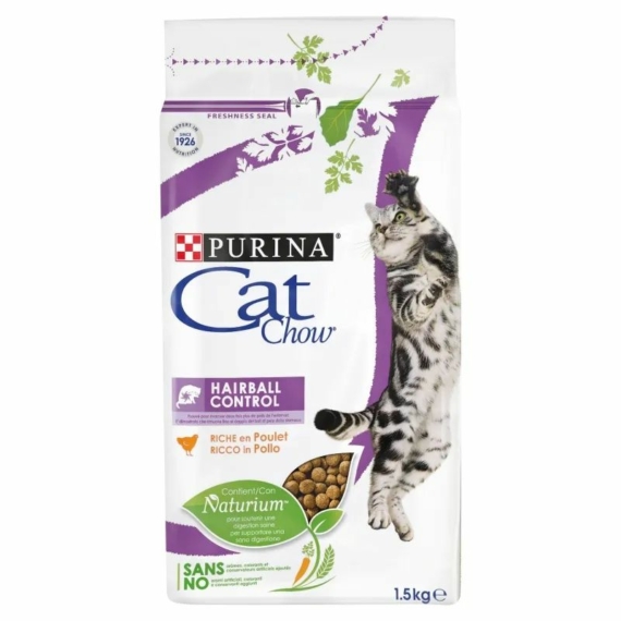 Purina Cat Chow Adult Hairball Control 1,5kg – száraz macskatáp