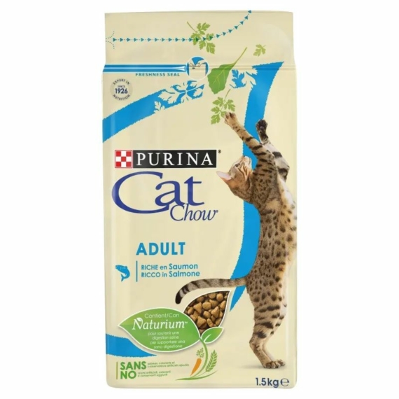 Purina Cat Chow Adult Tonhal/Lazac 1,5kg – száraz macskatáp