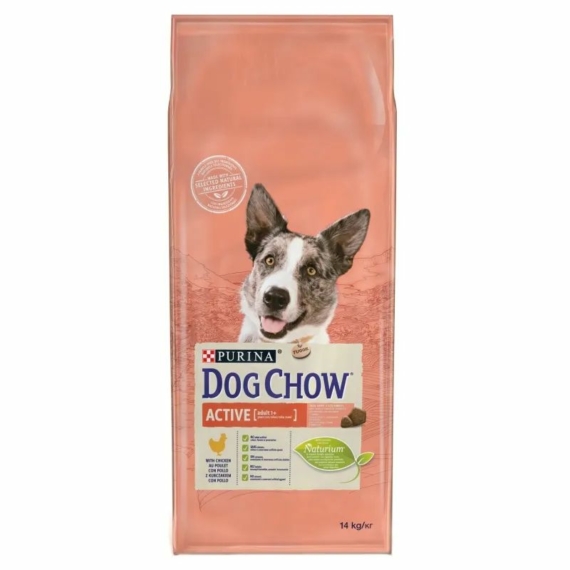 Purina Dog Chow Active Csirke 14kg – száraz kutyatáp