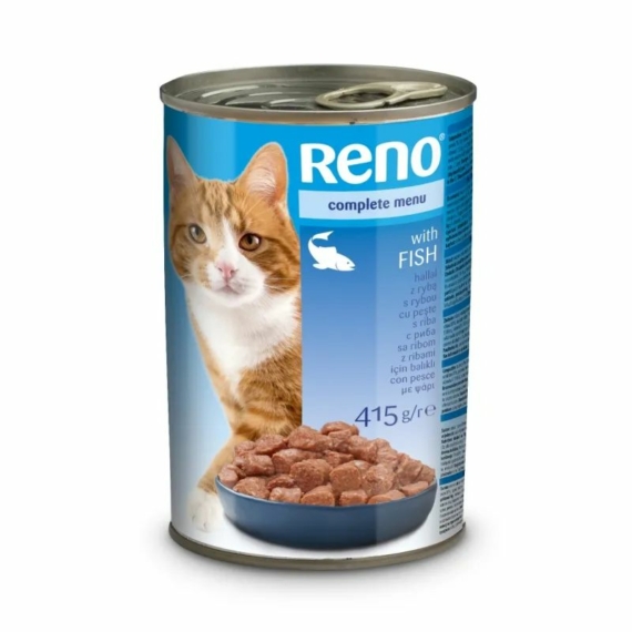Reno konzerv Macska hal 415gr – konzerves macskaeledel