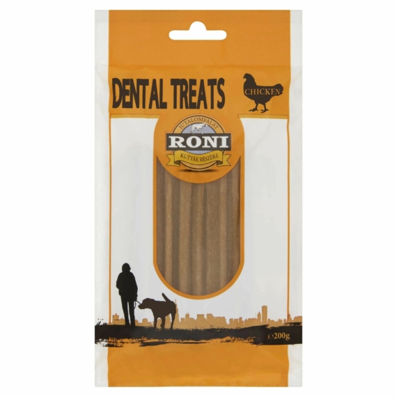 Roni Jutalomfalat Kutyáknak Dental Soft Stars Csirkés 200g – jutalomfalat kutyáknak