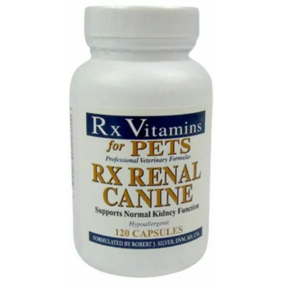 Rx Renal Canine kapszula 120x – táplálékkiegészítő kutyáknak
