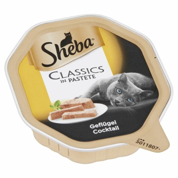 Sheba Alutálca Szárnyas 85gr – konzerves macskaeledel