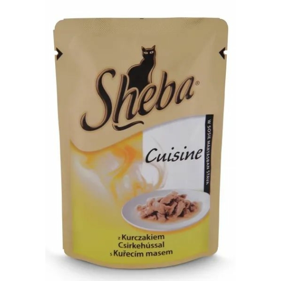 Sheba Alutasakos Csirke 85g – konzerves macskaeledel