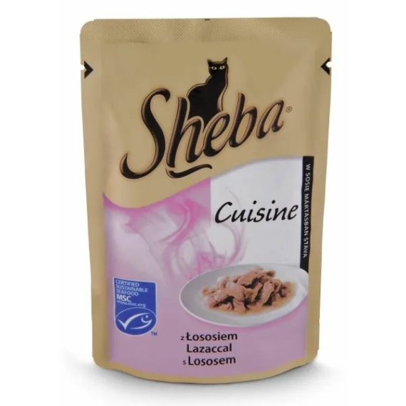Sheba Alutasakos Lazac 85g – konzerves macskaeledel