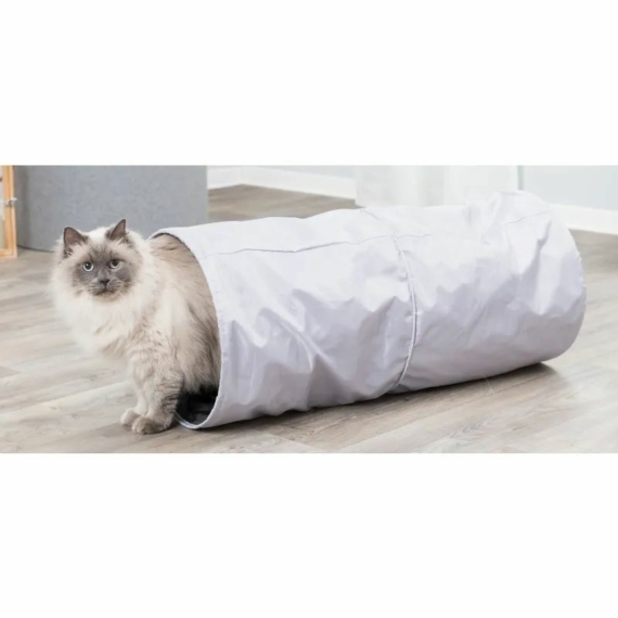 Trixie Alagút Macskának XXL Szövet 35x85cm Szürke – kutyajáték