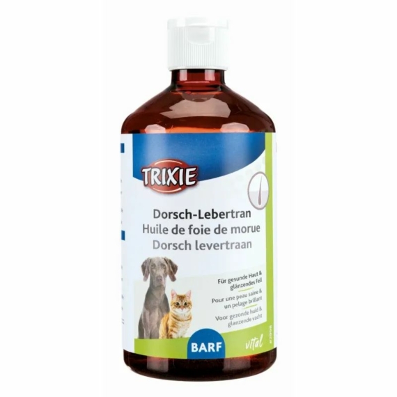 Trixie csukamájolaj 500ml – táplálékkiegészítő kutyáknak