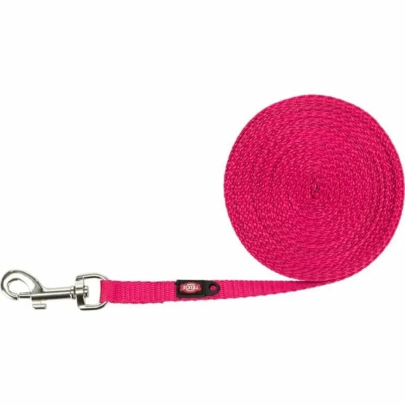Trixie extra könnyű nyomkövető póráz XS–S: 5 m/10 mm, fuchsia