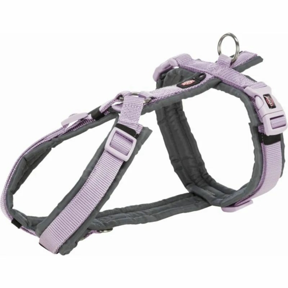 Trixie Hám Prémium Trekking M–L 62–74/25mm Világoslila/Grafit