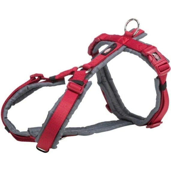 Trixie Hám Prémium Trekking, S 36–44 cm/15 mm, Piros/Grafit