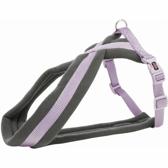 Trixie Hám Prémium Túrázáshoz L 60–100cm/25mm Világoslila
