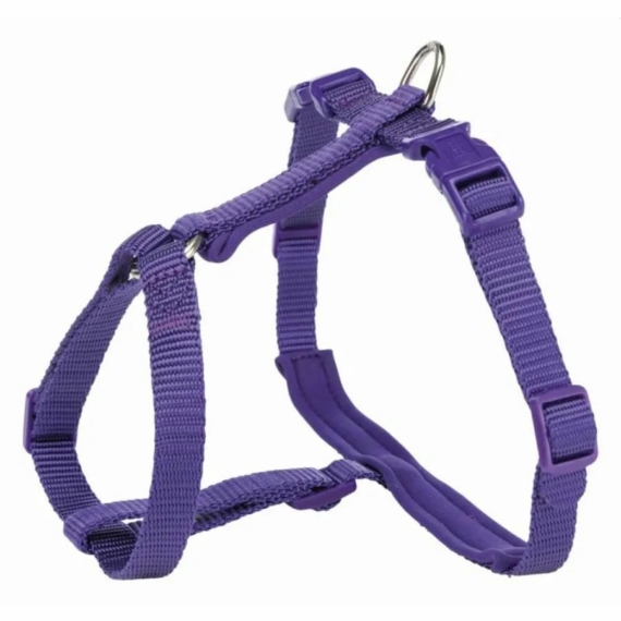 Trixie Hám+póráz Prémium macskának 25-45cm/10mm, 1,2m ibolya