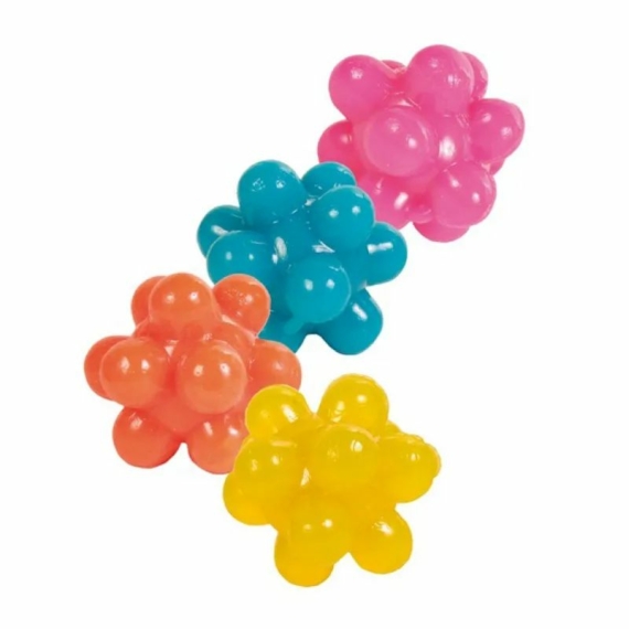 Trixie Játék 4db Tüskés Gumilabda 4cm – kutyajáték