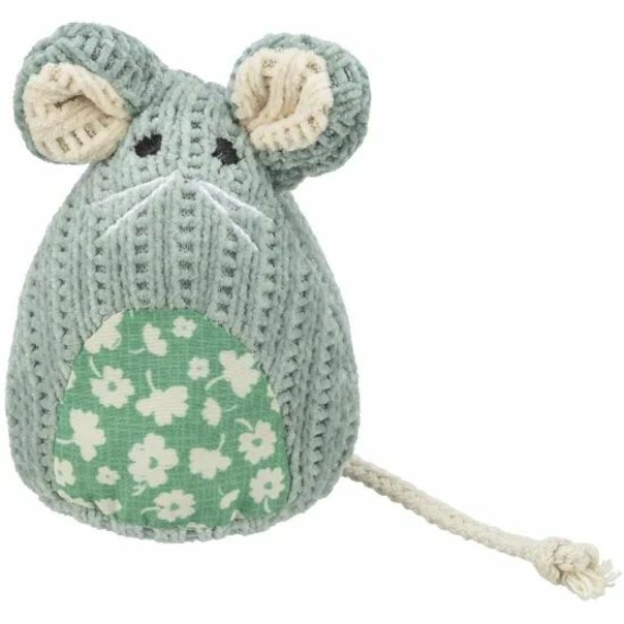 Trixie Játék catnip ülő egér szövetből 11cm – kutyajáték