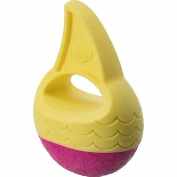 Trixie Játék Gumi Rugby Labda Nylon Pánttal 25cm – kutyajáték