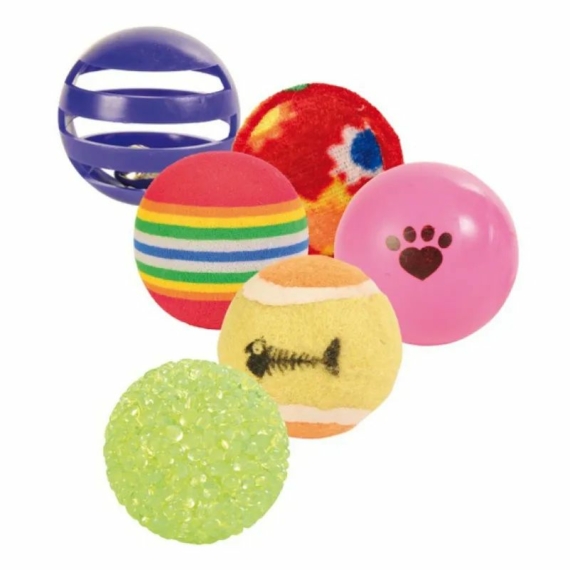 Trixie Játék Labda 3.5cm-4cm Vegyes – kutyajáték
