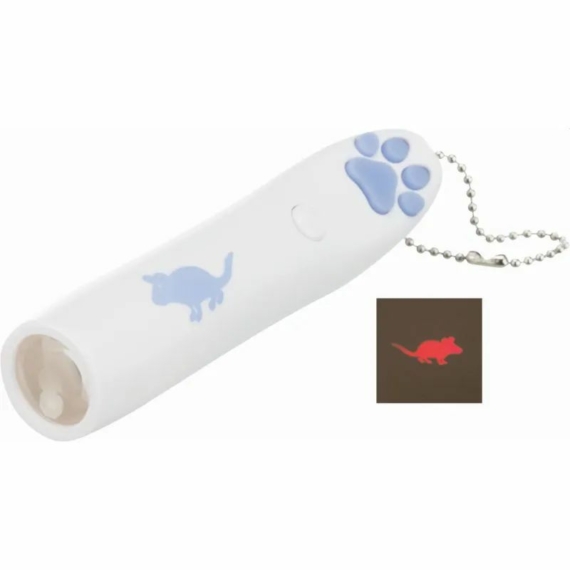 Trixie Játék Led Lámpa Piros Fénnyel Egér 11cm – kutyajáték