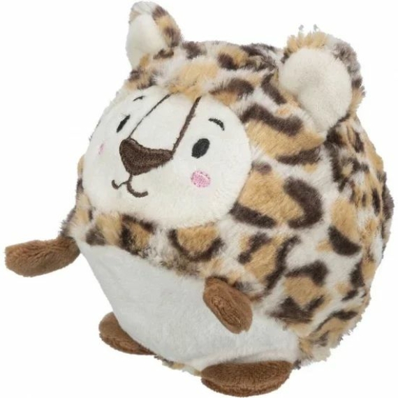 Trixie Játék leopárd labda plüss/gumi 13cm – kutyajáték