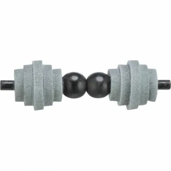 Trixie Játék macskának CityStyle súlyzó filc és fából 10cm – kutyajáték
