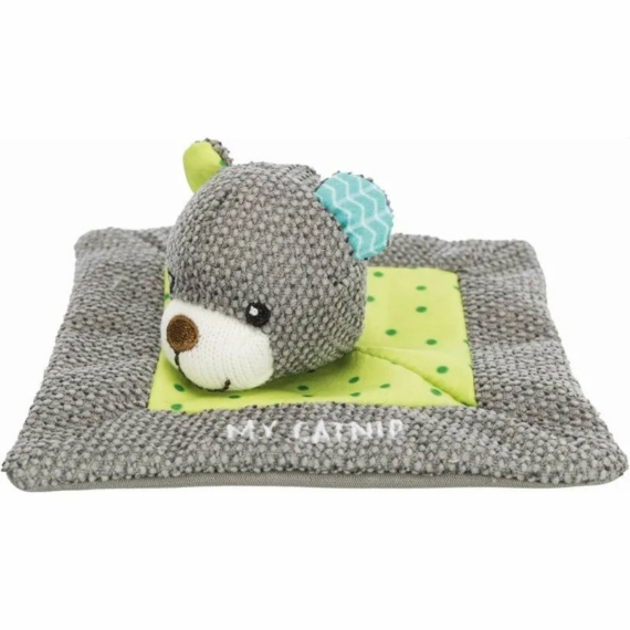 Trixie Játék Macskának Junior Alvókendő Medve 13x13cm – kutyajáték