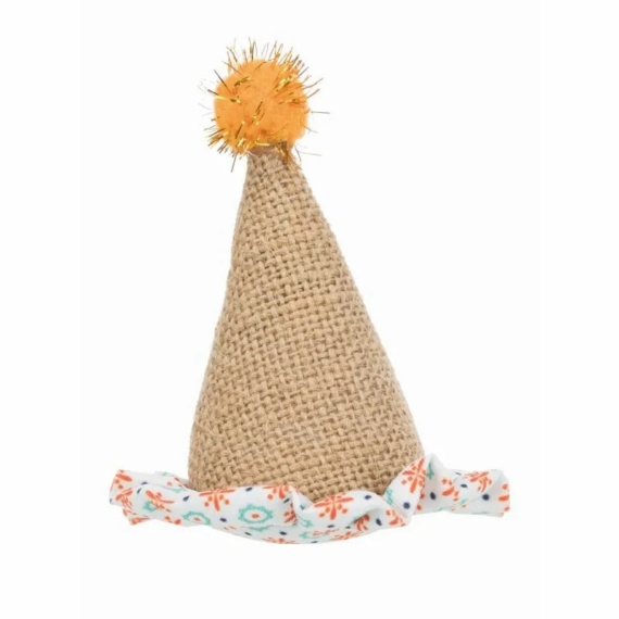 Trixie Játék Macskának Kalap Juta/Szövet 4,5x18cm – kutyajáték