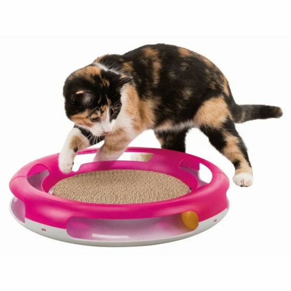 Trixie Játék Macskának Kaparófával 37cm – kutyajáték