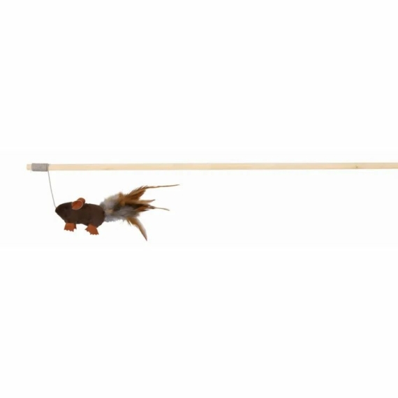 Trixie Játék Macskának Pálca Egérrel 50cm – kutyajáték