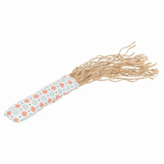 Trixie Játék Macskának Rúd Rojtokkal Szövet/Juta 20cm – kutyajáték