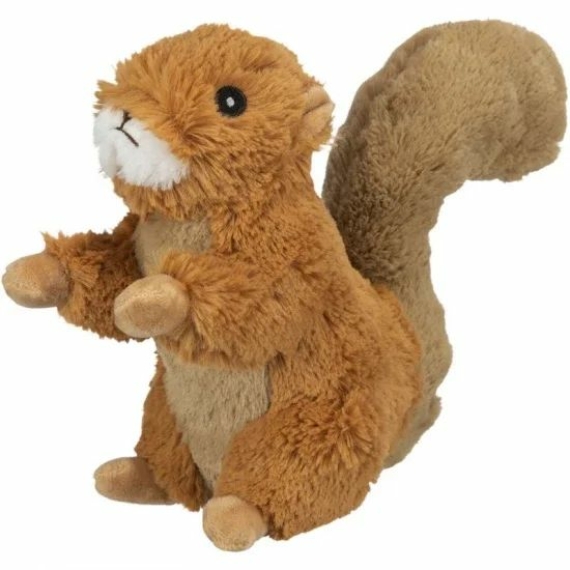 Trixie Játék plüss mókus újrahasznosított anyagból, 20cm – kutyajáték